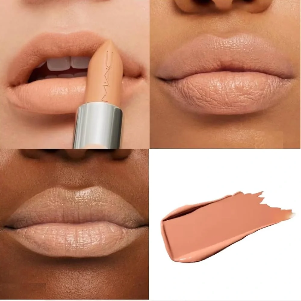 MAC Macximal Satin Lipstick 833 Creme D Nude 0.12 NEW IN BOX